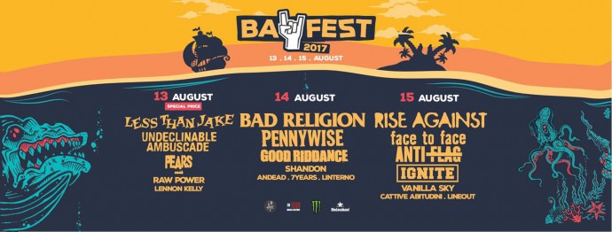 Bay Fest - 13,14,15 agosto: pochi giorni al Ferragosto punk rock per eccellenza!